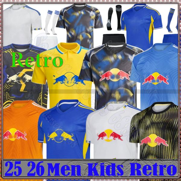 25 26 Leeds Unitedd fans player AMPADU Llorente leeds football shirt Soccer Jerseys STRUIJK RODON ROTHWELL BAMFORD PIROE AARONSON MATEO JOSEP Kids Kit 2025 2026
