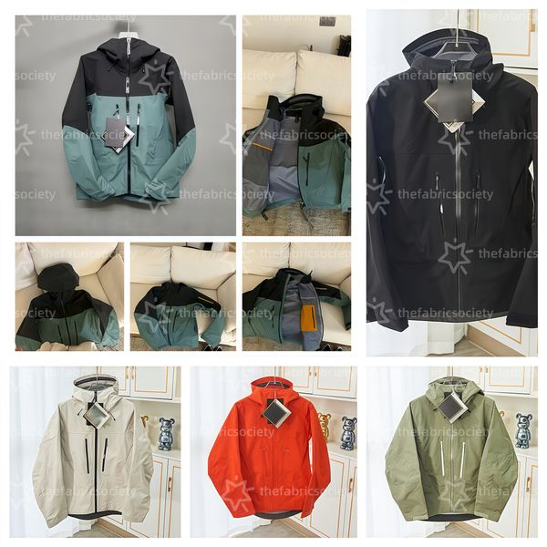 

Mens Designer jackets arctertx jacket Lightweight Windbreaker Hard Shell Arcs Jackets Waterproof Outdoor Sports Versatile Couple Fashion Travel Hiking Climb e1, C25