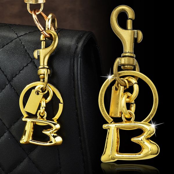 

Elegant Letter Keychains for Cars Unisex Luxury Car Accessories