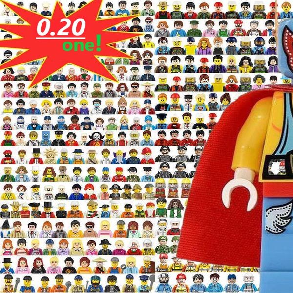 Hot Toys Ninja Minifig Doll Figure Toy Humanoid Dolls Mini Characters Kid Toys Birthday Gifts Building Blocks Of Cartoon Characters