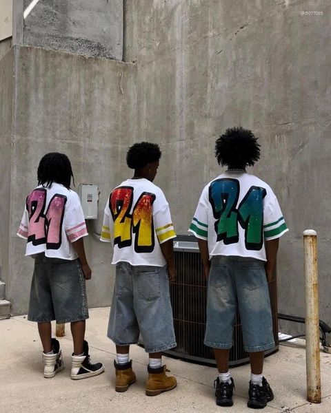 

Men' T Shirts High Street Harajuku Vintage Clothing Graphic Tops Men Hip-hop Retro Trendy Oversized T-shirt Gothic Casual Streetwear, Aa