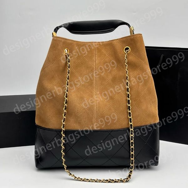 

Designer bags Genuine leather shoulder bags Luxury bags Plaid shopping bags Women's high-quality handbags Vintage boho genuine leather patchwork tote bags, #33x29x11cm wine red