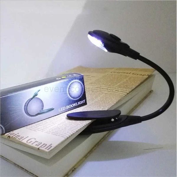 LED Book Lights Mini Portable Flexible Clip-On Bright Reading Light Lamp for PC Laptop Notebook Travel Bedroom Reader Z250814