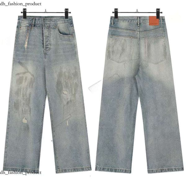 

Acnes Jeans Designer Mens Trousers Mens Jeans Designer Streetwear Men Women Pants Straight Design Streetwear Casual Skinny Acnes Jean Pant d49, #40