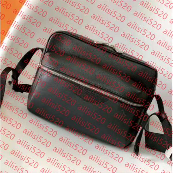 

Top Messenger Quality Designer Bag Men Luxury Shoulder Bags Vintage Printing Bag Cross Body Man Leather Handbags Satchel Clutch Trio Sling Bag Briefca, 4#