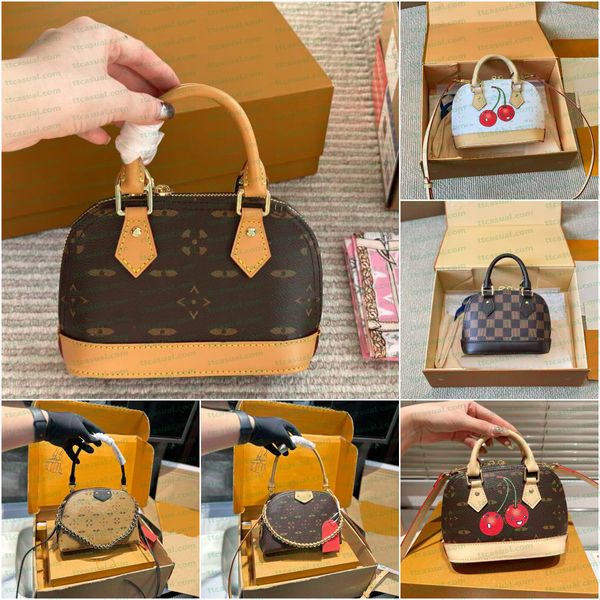 

Vintage Printed Designer Bags Women's Shoulder Bags Fashionable Shell Bags Crossbody Handbags Premium Leather, Color 9