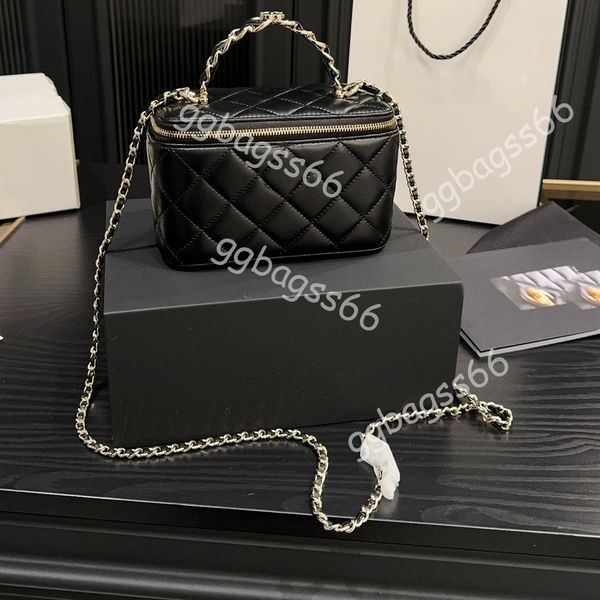 

Designer makeup bag Shoulder Bags Women Classic Handbag Sheepskin Messenger Underarm Bag Lady Purse bowling 16 Letter Cosmetic Bag Vanity Bag 666., #1