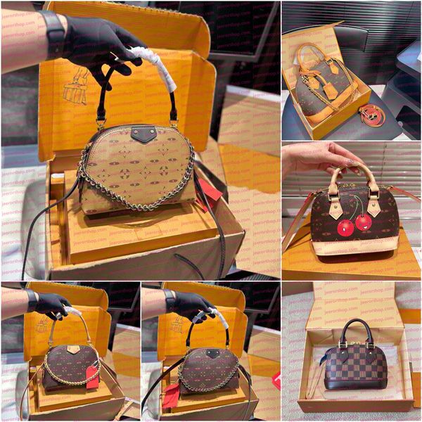 

Designer Bags Luxury Leather Women's Shoulder Bags Classic Printed Shell Bags Fashionable Small Handbags, Color 13