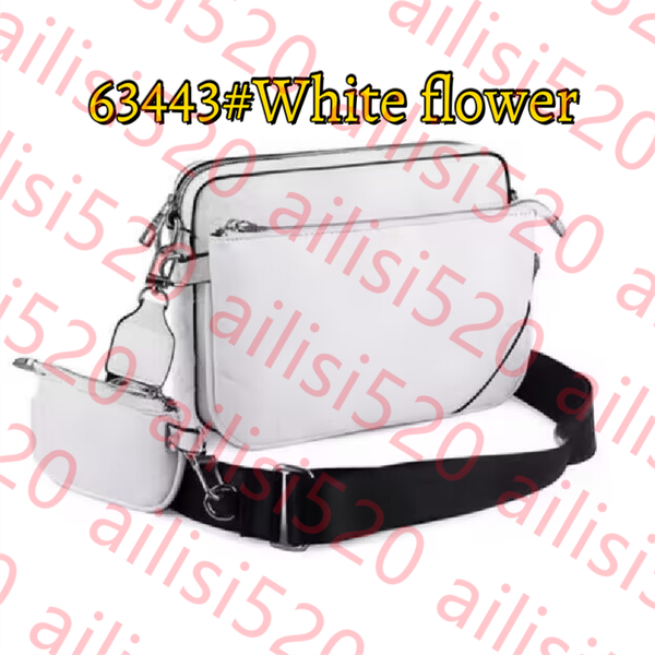 

Men Leather TRIO Messenger Bags Luxury Shoulder belt Make up Bag Designer Handbag Tote Man's bags M44612, 5@