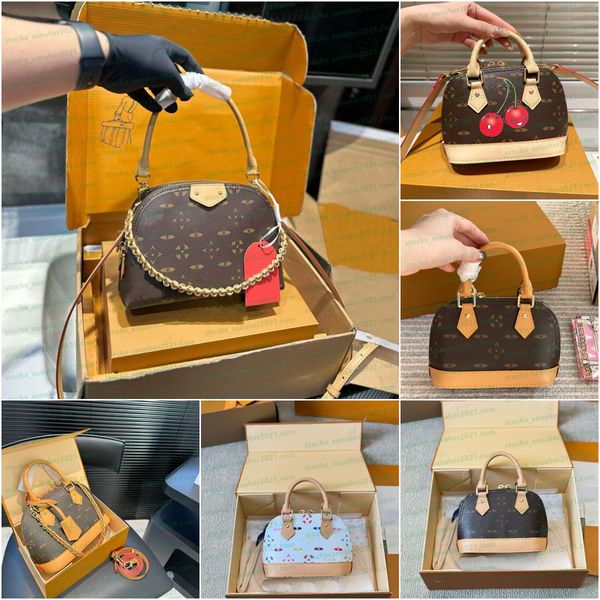 

Luxury Designer Bags Shell Bags Women's Crossbody Bags Portable Handbags Vintage Printed Patterns, Bag 11