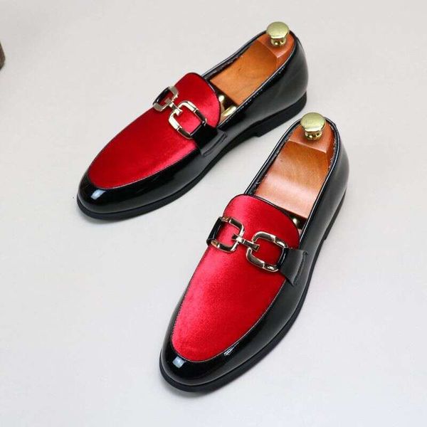 New Bean for Men, Versatile, Breathable, and Casual. Men's Veet Small Leather, British Style, One Step Lazy Lefu