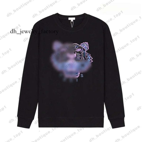 

kenzk hoodie Men' Hoodies Sweatshirts Pull Pullover Sweatshirt Pulli Felpa Shirt Jumper Felpe Man Sweat For Woman Tiger Head Embroidered Hoodie 01c, A24