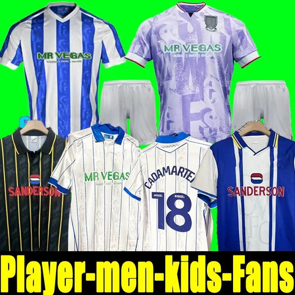 

Size S-4XL 25 26 Sheffields soccer jerseys 2025 2026 Wednesdays Will Vaulks Callum Paterson Michael Wilks football shirts, Grey