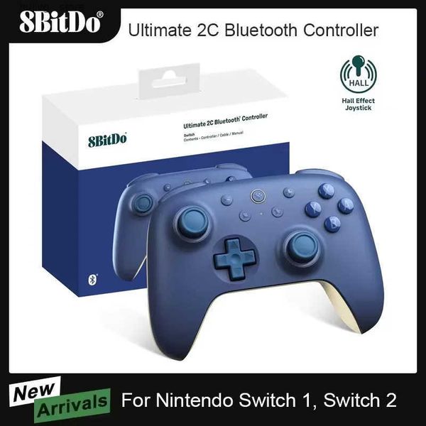 8Bitdo Ultimate 2C Bluetooth Controller for Switch 2 with Remappable L4/R4 Bumpers Gamepad for Nintendo Switch Game Console Z250815
