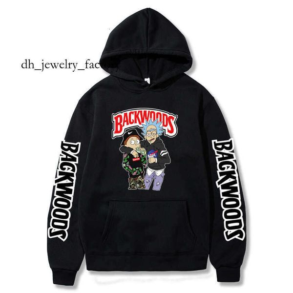 

New Backwoods men's and women's printed pullover hoodie sportswear Korean style clothing casual and fun tops for boys and girls 9ac, #23