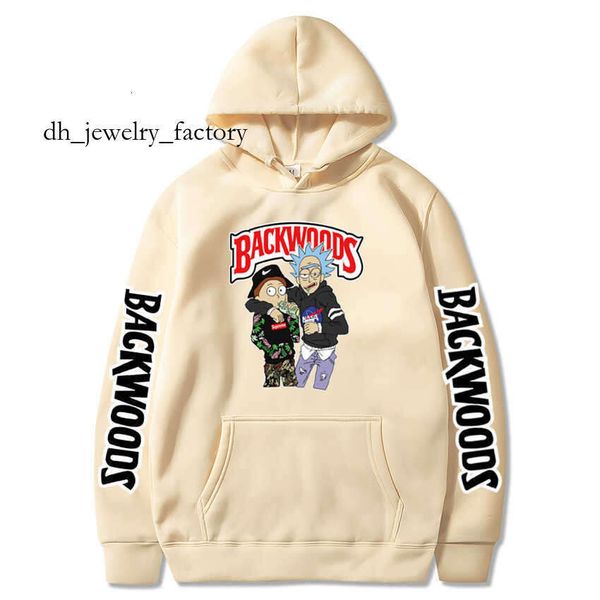 

New Backwoods men's and women's printed pullover hoodie sportswear Korean style clothing casual and fun tops for boys and girls 2f9, #23