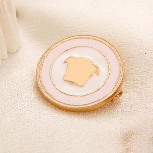 

Designer Brooch Brand Letter Brooche Crystal Jewelry Woman Men Broche Charm Pearl Pins Broches Wedding Party