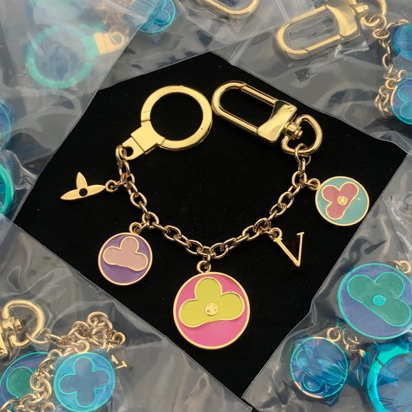 

Designer Key Luxury Key Metal Keychains Bag Charm Chains Man Woman High Quality Car Key Holder Gift For