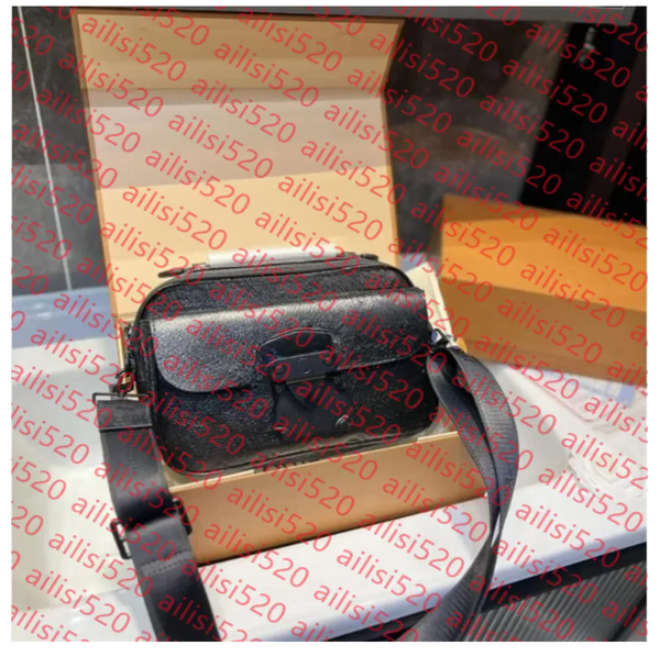 

Men Leather Luxurys Designer bags men Leather Black Flowers Messenger Purse Crossbody Bags Shopping Bag Plain Shoulder bag Handbags Women Wallets purse bag, 8110# brown grid
