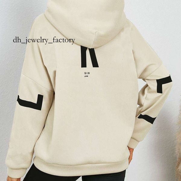 

blakeleys hoodie Women's Hoodies Fashion Thick Loose Hooded Sweatshirt Stylish Letter Print Harajuku Women Clothing Autumn Tops Streetwear 6ee, Apricot