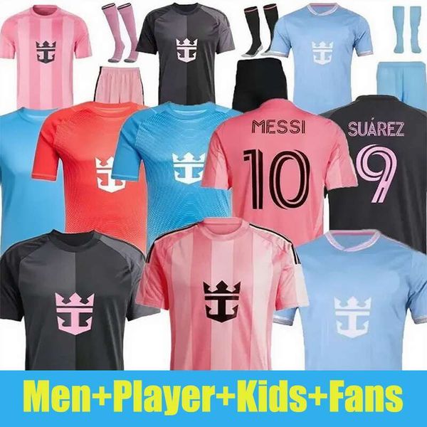 

25 26 Miami Jerseys MESSI SUAREZ ALLENDE PAUL CREMASCHI RODRIGUEZ WEIGANDT AVILES MELLI CALLENDER Child Full Soccer Kit Including Matched Home/Away Shirts, Aqua