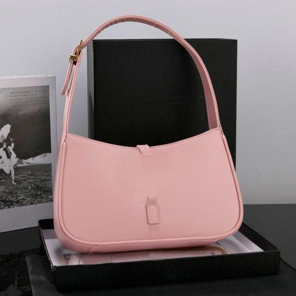 

Mirror quality Designer bags Luxury Bag tote bag Leather Handbags hobo bag underarm bag sling bag Shoulder Bag pink small square bag women's Luxe Bag clutch bag, Color3