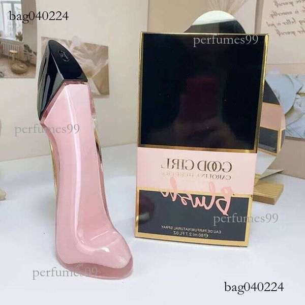 

perfume cologne designer fragrance Women Perfume Girl 80Ml Black Red Heels Top Design Famous Fragrance Long Lasting Charming Spray Parfum 6C8