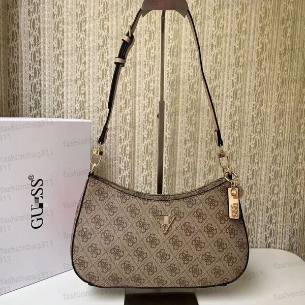 

Designer bags Luxury Bag GUESS Handbags hobo bag tote bag underarm bag sling Shoulder Bag small square bag women's Luxe Bag mini bag nylon bag brown hand tasche, Color4