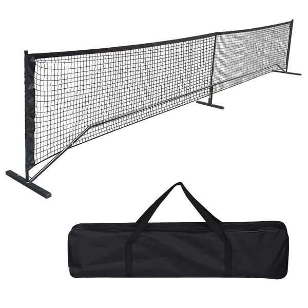 

Outdoor pickleball net, removable net, simple mobile net, standard net column 6.7 meters 22FT
