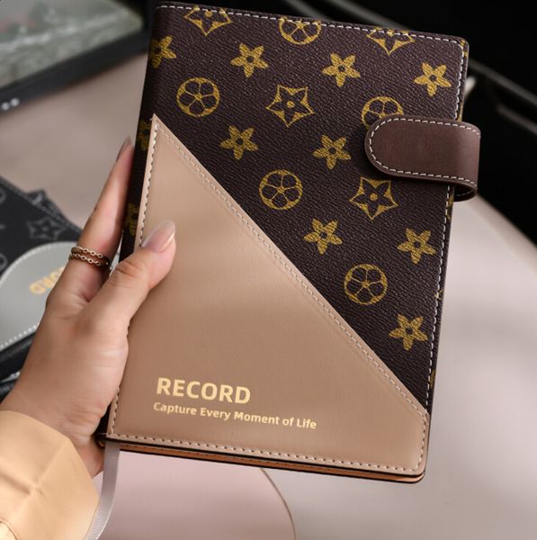 

wholesale Creative Art Vintage A5 Hardcover Lined Notebook Business Office High-Quality Printable Meeting Schedule Work Memo High-End Journal 250818