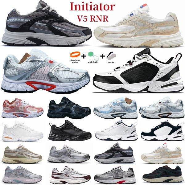 

2026 Top initiator Monarch 4 V5 RNR Designer Men Women Shoes Sneakers Mens Trainers Sneakers hiking shoes Runners Sports Sneakers, Red