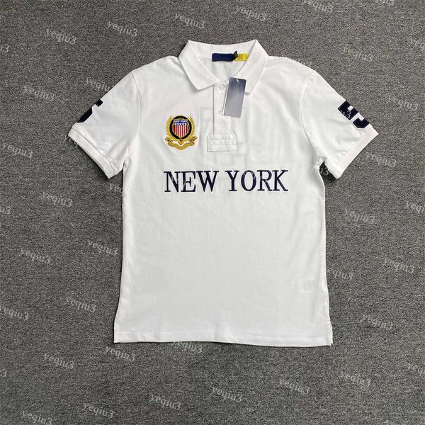 

Mens T Shirt Slim Fit Cotton Short Sleeve Casual Fashion Designer T Shirts Top Streetwear Vintage Classic Pique Tees Business Casual Summer Wear Retro sportswear, Gold