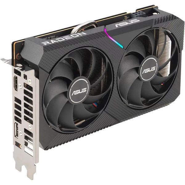 ASUS Dual AMD Radeon RX 6500 XT OC Edition 4GB GDDR6 Gaming Graphics Card