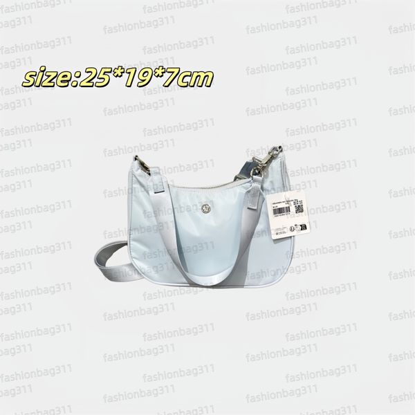 

Designer bags Canvas Handbags women outdoor sports & fitness yoga crossbody bag hobos Tote bag Luxury single shoulder bag underarm bag duffle bag blue Cow horn bag, Color9