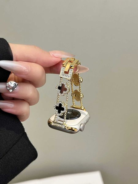 

Stainless Steel Bracelet Link For Watch Band Series 8/7/6/10 40mm 41mm 38mm 42mm 44mm 45mm 46mm Strap Y250820