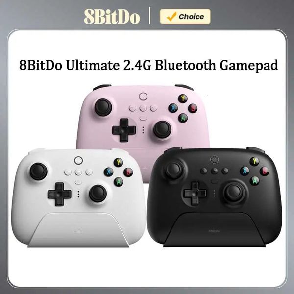 8BitDo Ultimate Wireless 2.4G Gaming Controller with Charging DockALPS Joystick Gamepad for PC Windows 10 11 Steam Android 250813