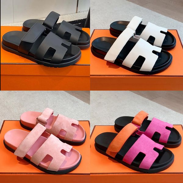 

Designer sandals women's slippers fashionable summer slippers flip flops flat bottomed beach shoes toe slippers high-end luxury designer sandals 35-44, T-16