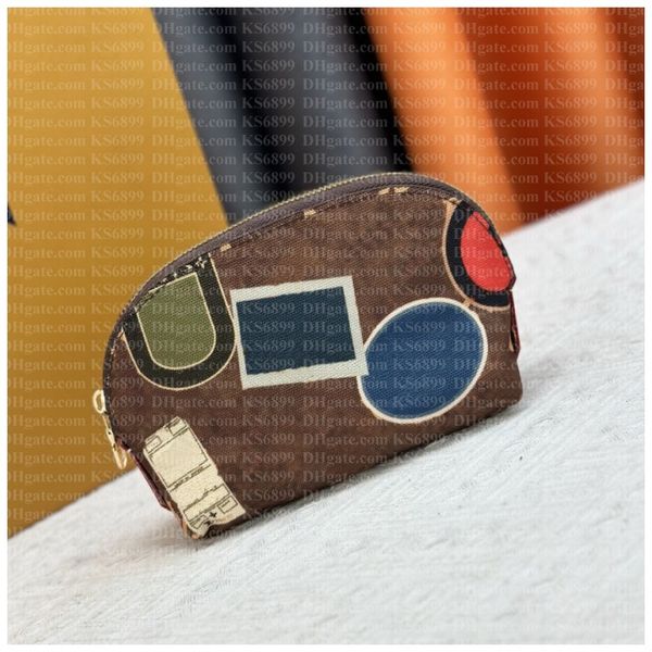 

Designer Bag Cosmetic Pouch cosmetic bags organizer fashion makeup bag travel pouch make up ladies cluch purses toiletry Mini Purses Wallets high quality, #5