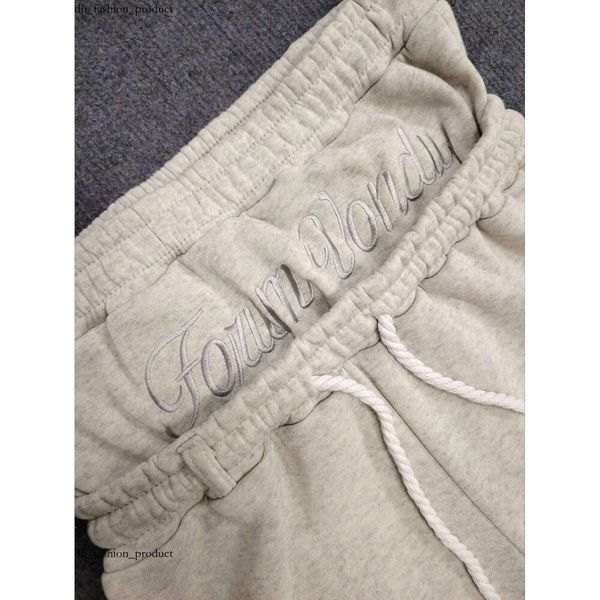 

slamble Men's Pants Harajuku Loose Double Waisted Sweatpants Y2K American Solid Color Letter Embroidery Casual Hip Hop Drawstring Waist Jogger eb1, Blue