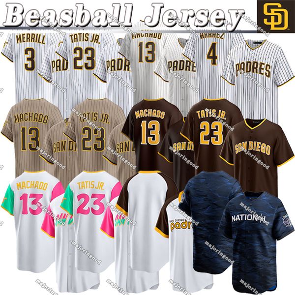 San Diegocity padres jersey Baseball Jerseys Fernando Tatis Jr. #13 Machado Yu Darvish Xander Bogaerts Dylan Cease jersey