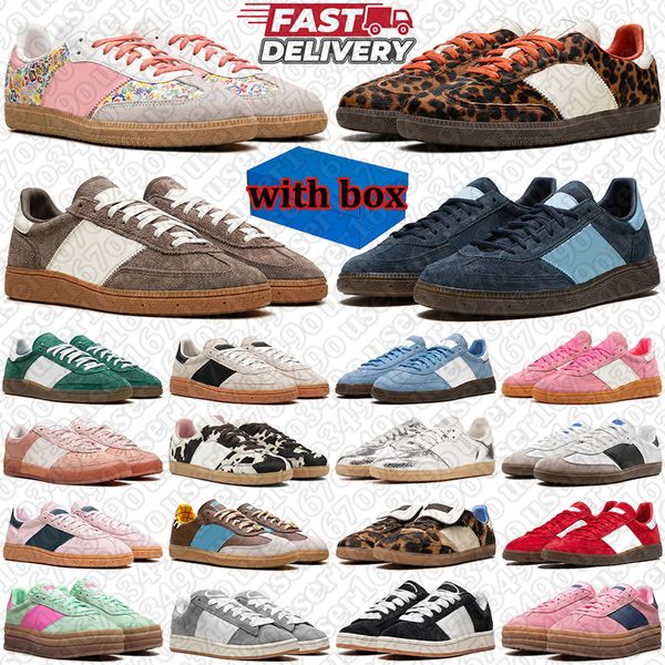 

with box casual shoes for men women designer sneakers pink black white brown navy blue green red sliver mens womens outdoor sports trainers