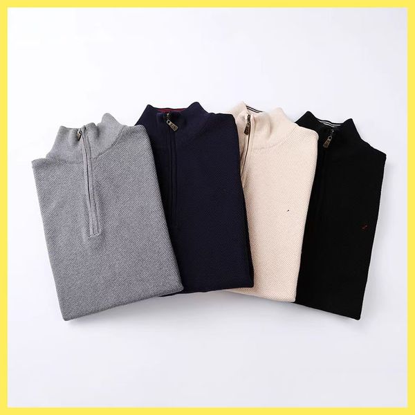 

womens sweater hoodie mens polo sweater hoodie designer Pullover Cotton Horse Long Sleeve Zip Up sweatershirts autumn clothing asian size m-2xl, Color1