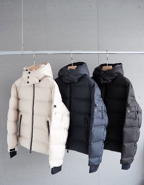 

Men's Down & Parkas Designer Thick warm windproof waterproof and plush down hooded Outdoor windproof detachable for both men and women, M1