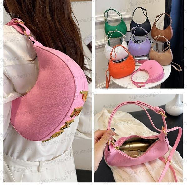

Designer bags Luxury Bag tote bag hobo bag shoulder bag Handbag underarm bag Half-moon Leather crossbody bag designer sling bag sac de luxe women black bolsa de grife, Color8