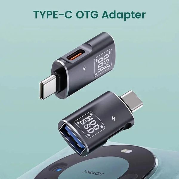 2 in 1 Moblie Phone Data Transfer Converter Usb to Type C Fast file transfer OTG Adapter Phone Accessories For iPhone 16