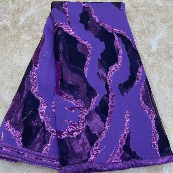 

180 x 53.93Inches Red Two-Tone Gold Stamped Organza Jacquard Brocade Fabric Sheer Transparent Textile for Summer Dresses