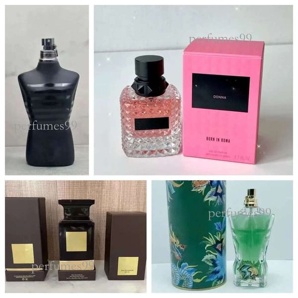 

perfume cologne Born In Roma Intense Perfume Men Women Fragrance 100Ml 3.4Oz Green Stravaganza Cologne Eau De Parfum Long Lasting Smell High Quality US Stock Dc