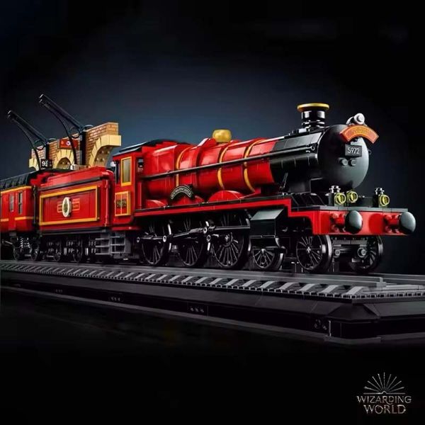 5129PCS Collector's Edition 76405 118CM Express Train Building Set Bricks Small people Toys For Adults Gift Children Education
