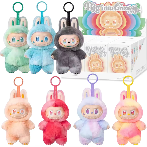 

LaBuBu Doll V3 Monsters Big Into Energy SeriesBlind Figure Face Doll ClothesDoll Keychain Bag Charms Decor Gift Blind Bag with Box, White