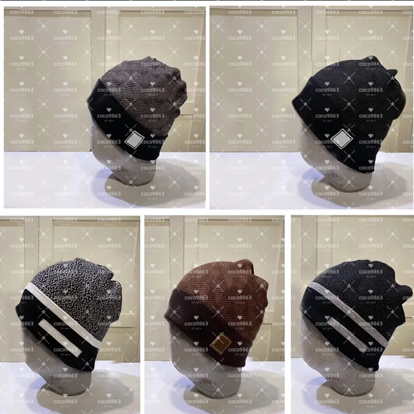 

classic plaid beanie designer beanie luxury hats winter hat designer beanie outdoor warm hat knitted skull cap travel ski beanies fast ship, #11